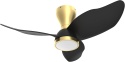 Wentylator sufitowy Reiga 91 cm z lampą LED i pilotem 30 W cichy