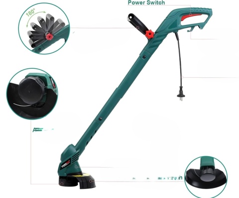 POSENPRO Elektryczna podkaszarka do trawy 350 W, z okręgiem cięcia 230 mm POSENPRO Elektryczna podkaszarka do trawy 350 W, z okręgiem cięcia 230 mm
