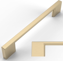 Uchwyty meblowe do szafki - złote 160mm