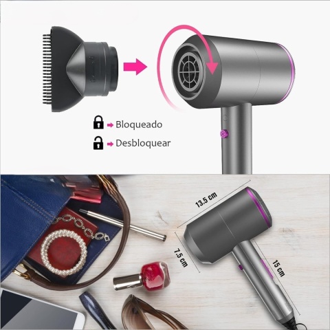 Suszarka do włosów HappyGoo IN11-B001 2000W