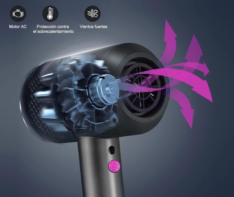 Suszarka do włosów HappyGoo IN11-B001 2000W