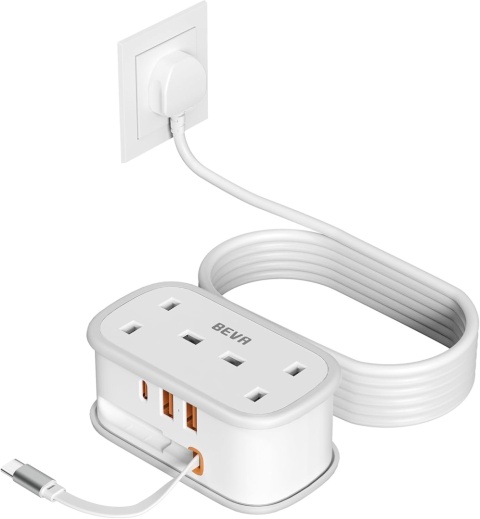 Przedłużacz Rozgałęźnik UK TRAVEL ADAPTER TYP G USB USB-C