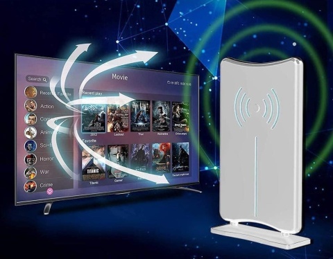 GEEKERA TV ANTENA TELEWIZYJNA HDTV 1080P 4K