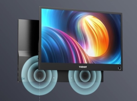 Yodoit Przenośny monitor 16" FHD IPS głośniki USB Yodoit Przenośny monitor 16" FHD IPS głośniki USB