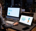 Yodoit Przenośny monitor 16" FHD IPS głośniki USB